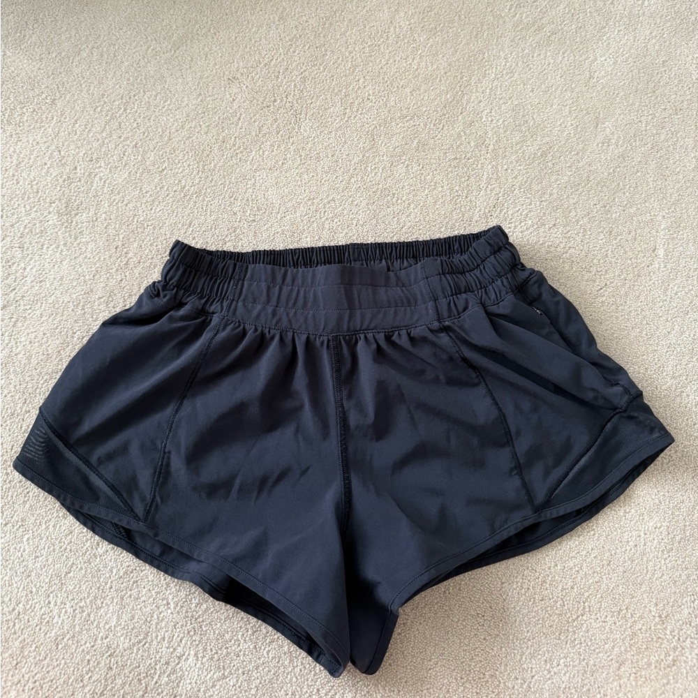 Lululemon Black Hotty Hot Shorts 2.5”